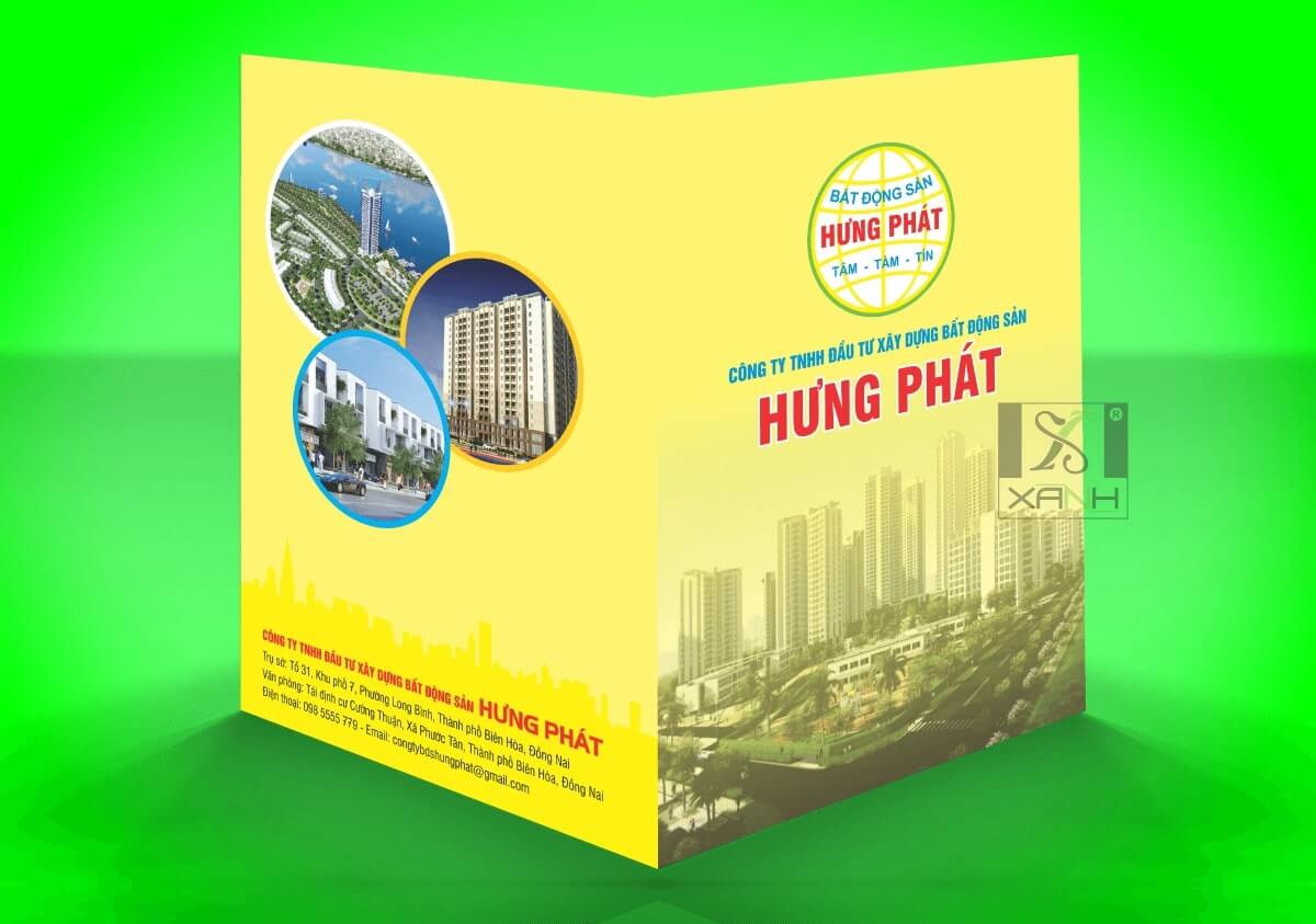 Thiết kế bìa đựng hồ sơ