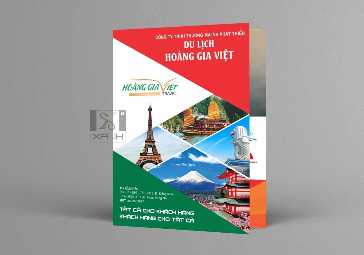 Thiết kế bìa đựng hồ sơ
