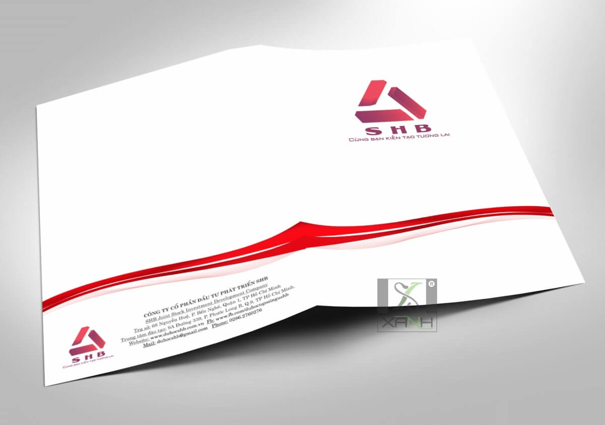 Thiết kế bìa đựng hồ sơ