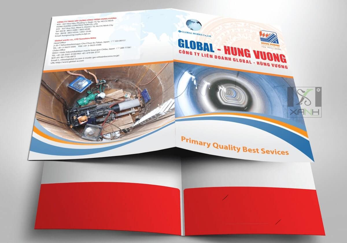 Thiết kế bìa đựng hồ sơ