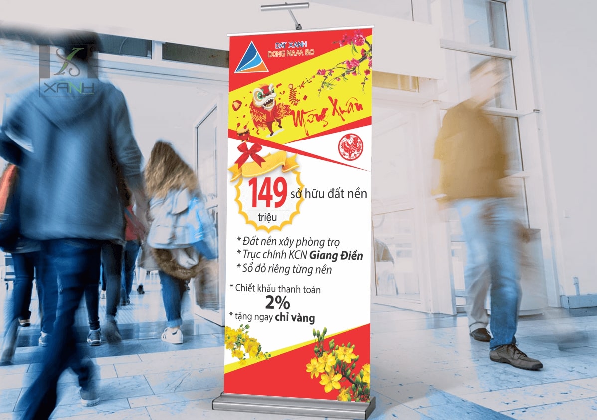 Thiết kế standee-x