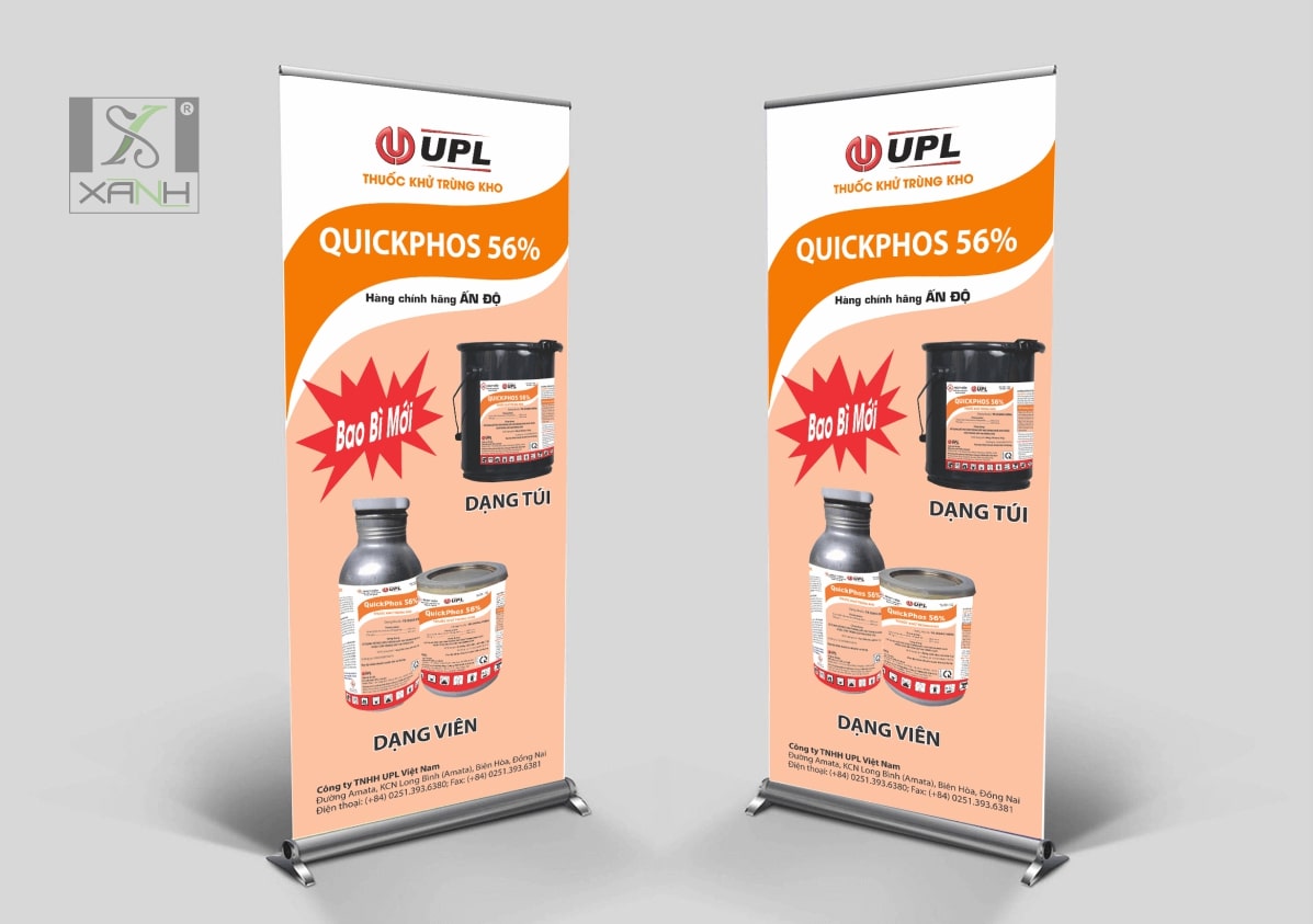 Thiết kế standee-x