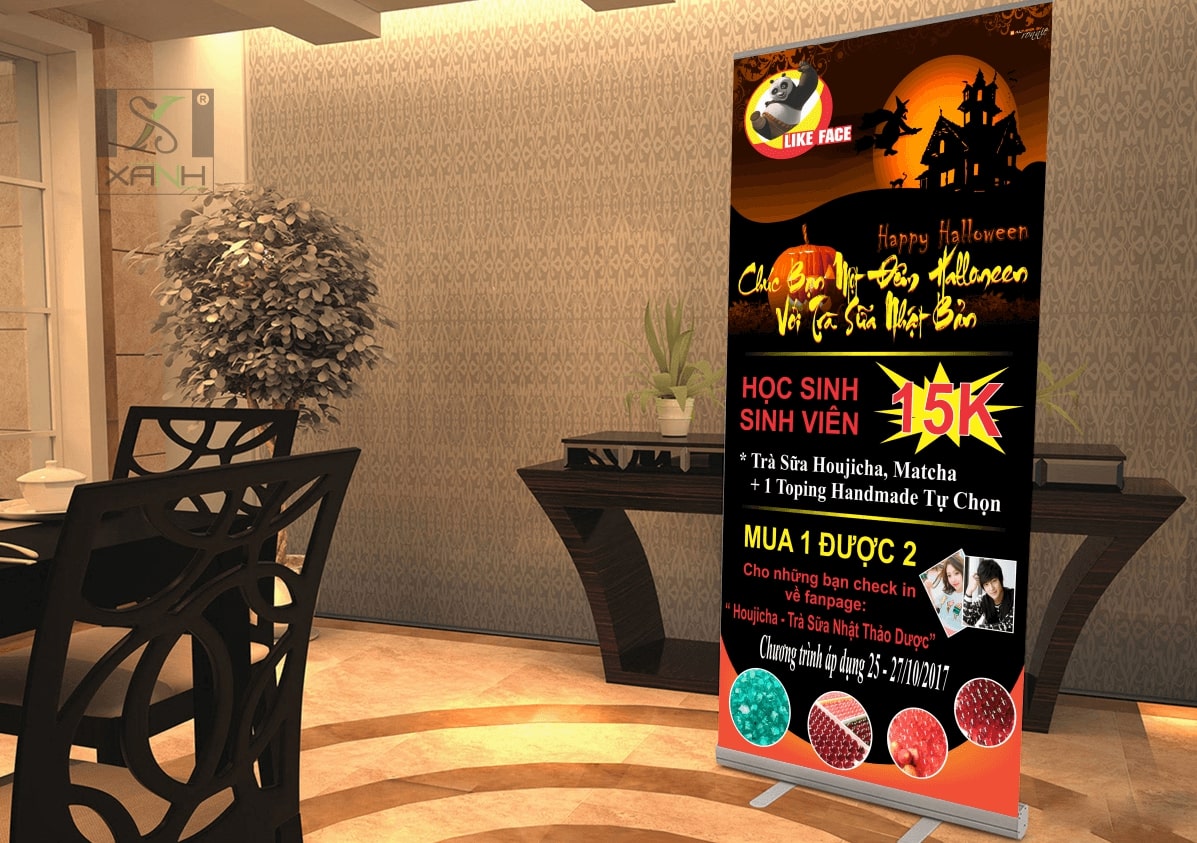 Thiết kế standee-x