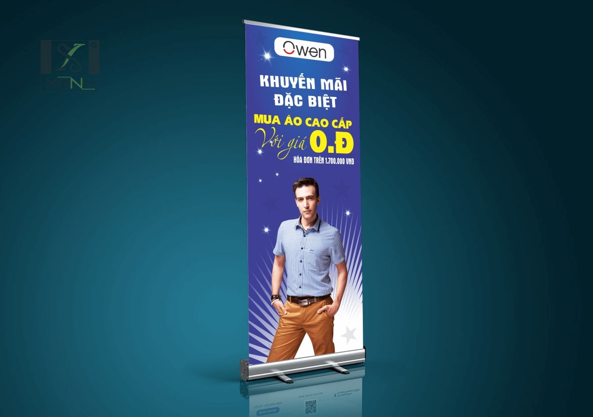 Thiết kế standee-x