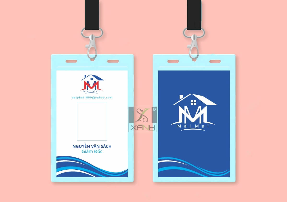 Thiết kế thẻ nhân viên