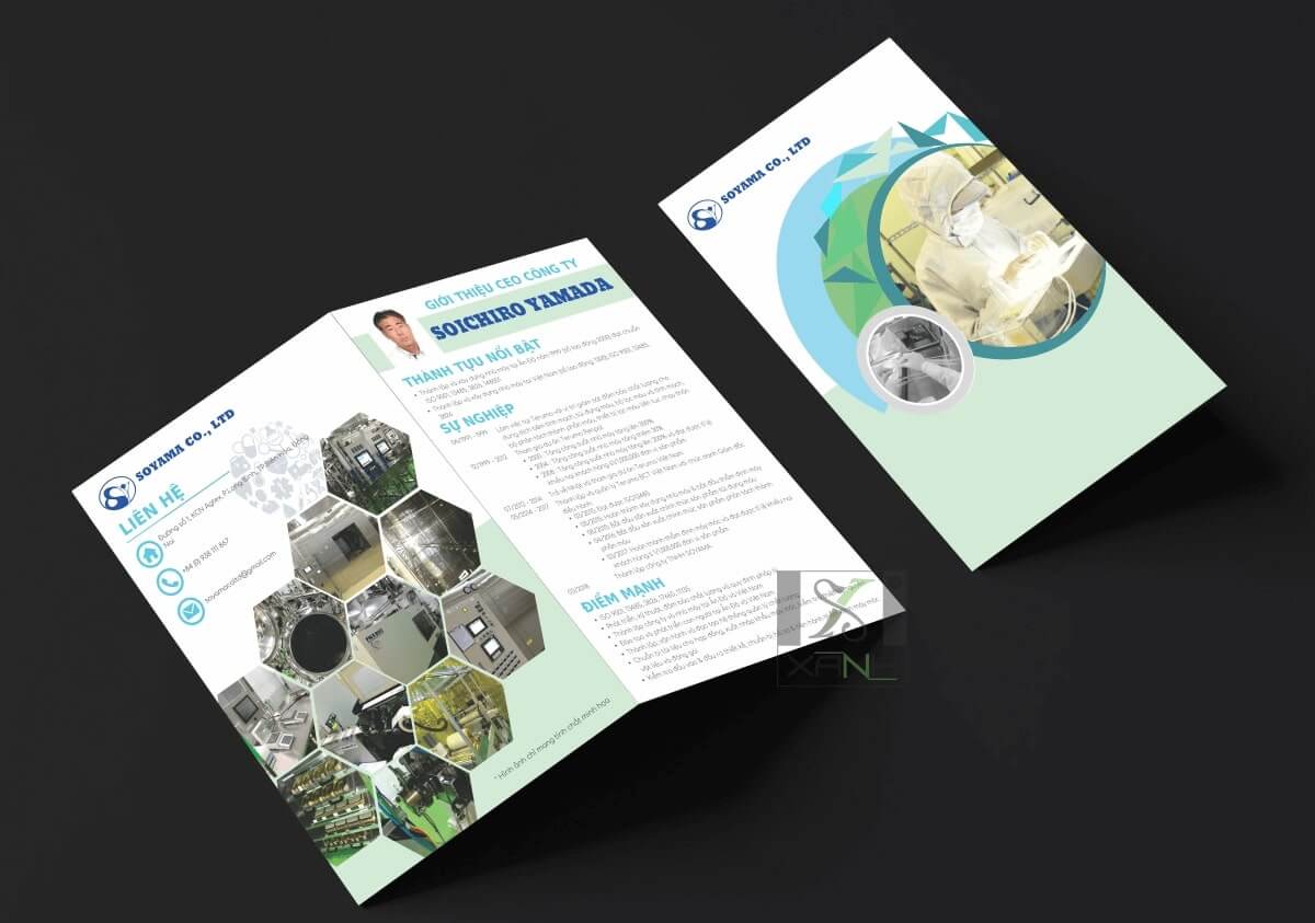 Thiết kế tờ gấp