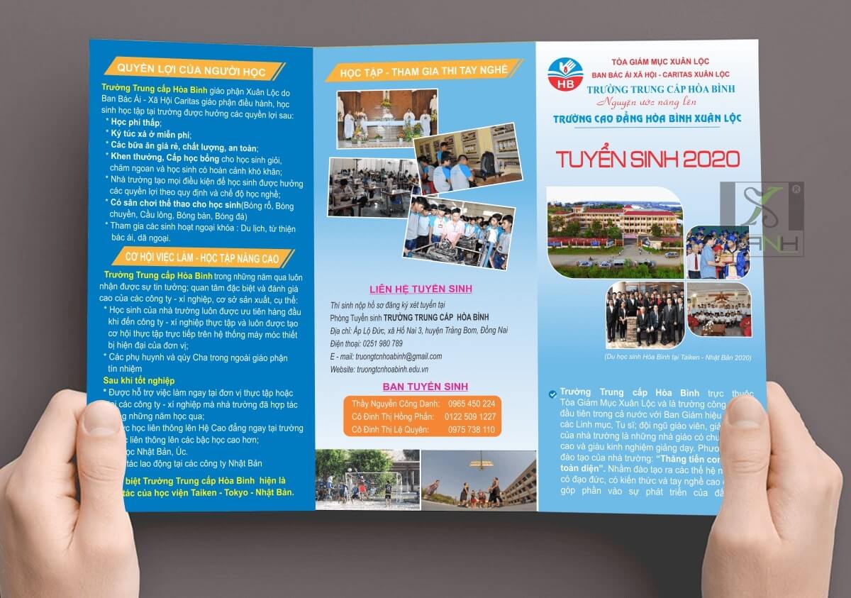 Thiết kế tờ gấp