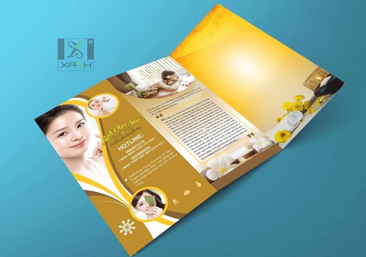 Thiết kế tờ gấp