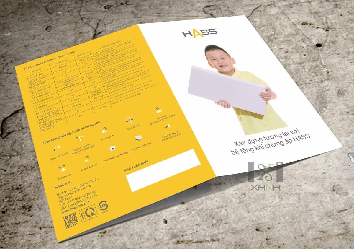 Thiết kế tờ gấp