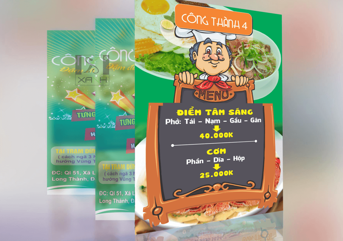 Thiết kế tờ rơi