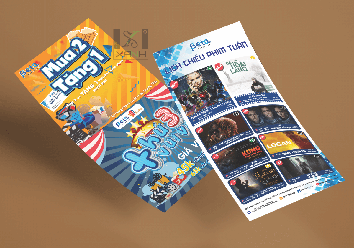 Thiết kế tờ rơi