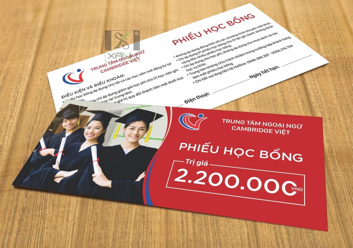 Thiết kế Voucher
