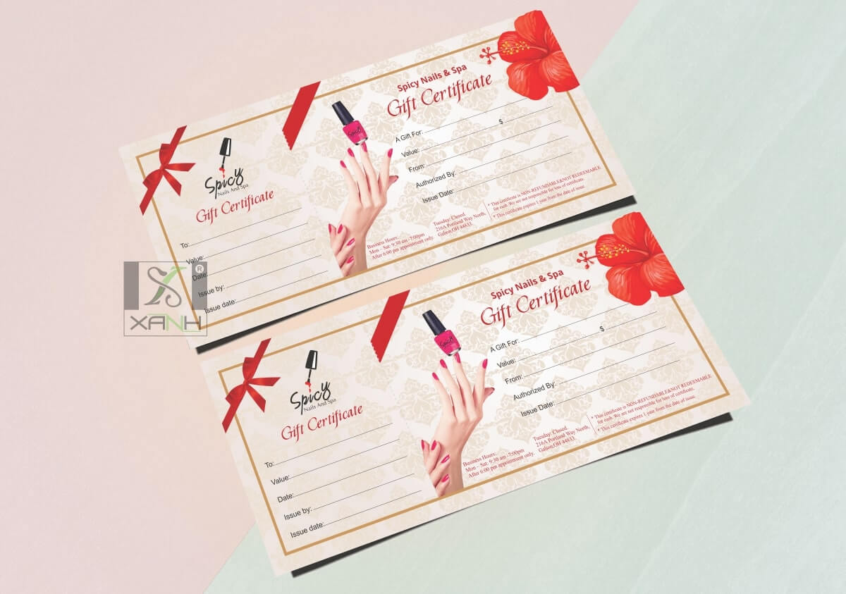 Thiết kế Voucher