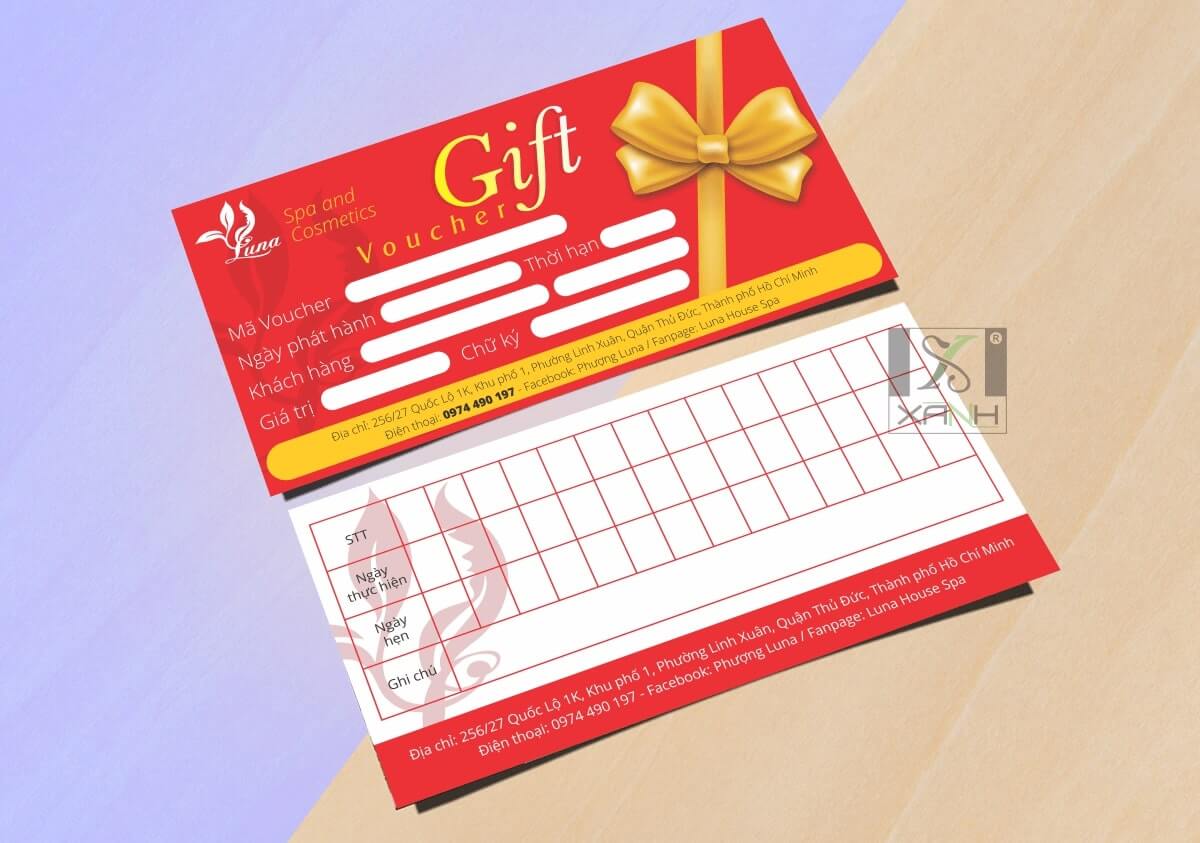 Thiết kế Voucher